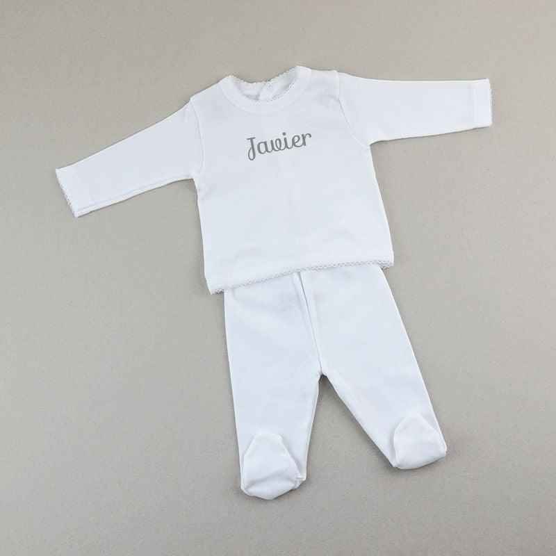 Imagen del ProductoPrimera Puesta Bebé Paritorio Personalizada blanco
