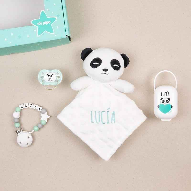 Imagen del ProductoCaja Regalo Bebé Personalizada Panda