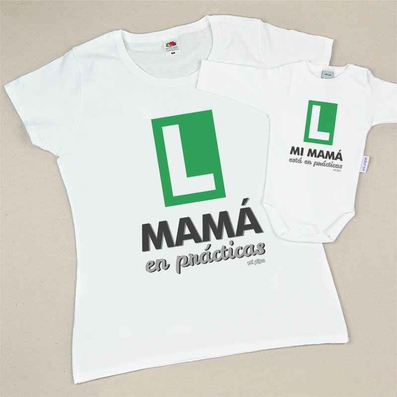 Imagen del ProductoCamisetas Mama/Hijo Mama en practicas