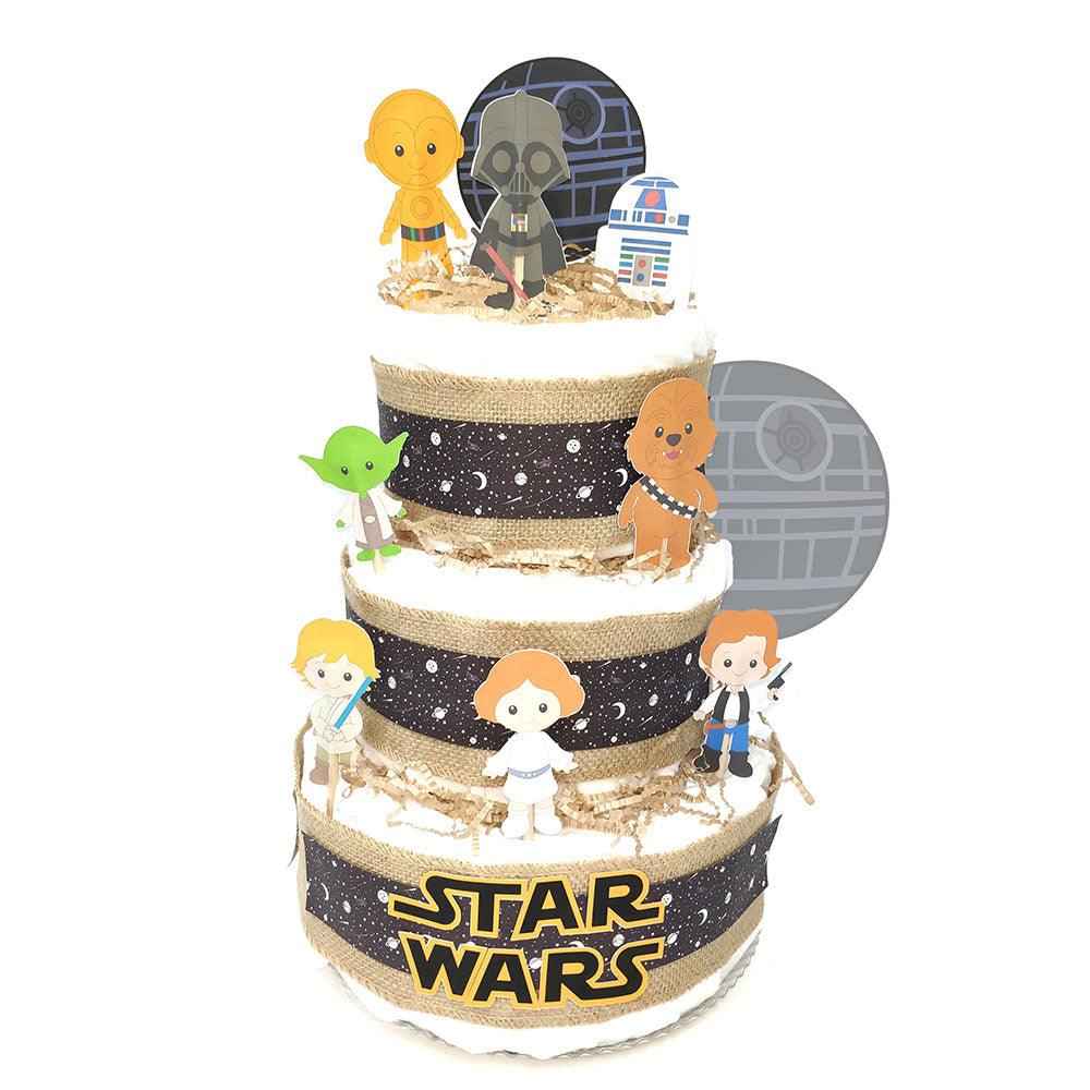 Imagen del ProductoTarta de Pañales Star Wars